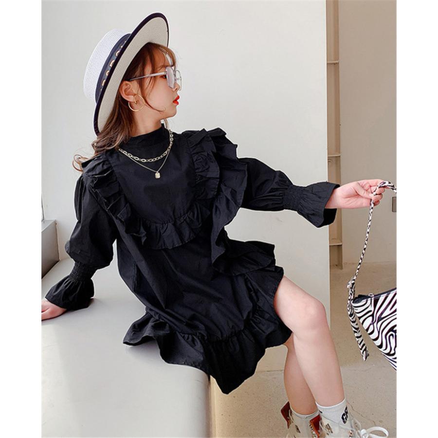 子供服 ワンピース 160 シャツワンピース キッズ 女の子 春服 長袖 韓国子供服 子供ドレス Dress 子ども服 ベビー服 お姫様 おしゃれ 可愛い カジュアル 新品 Y4572 アユストア 通販 Yahoo ショッピング