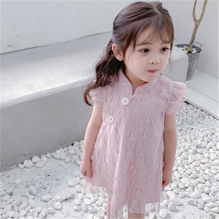0130 半袖セットアップ ピンク 子供服 韓国 かわいい