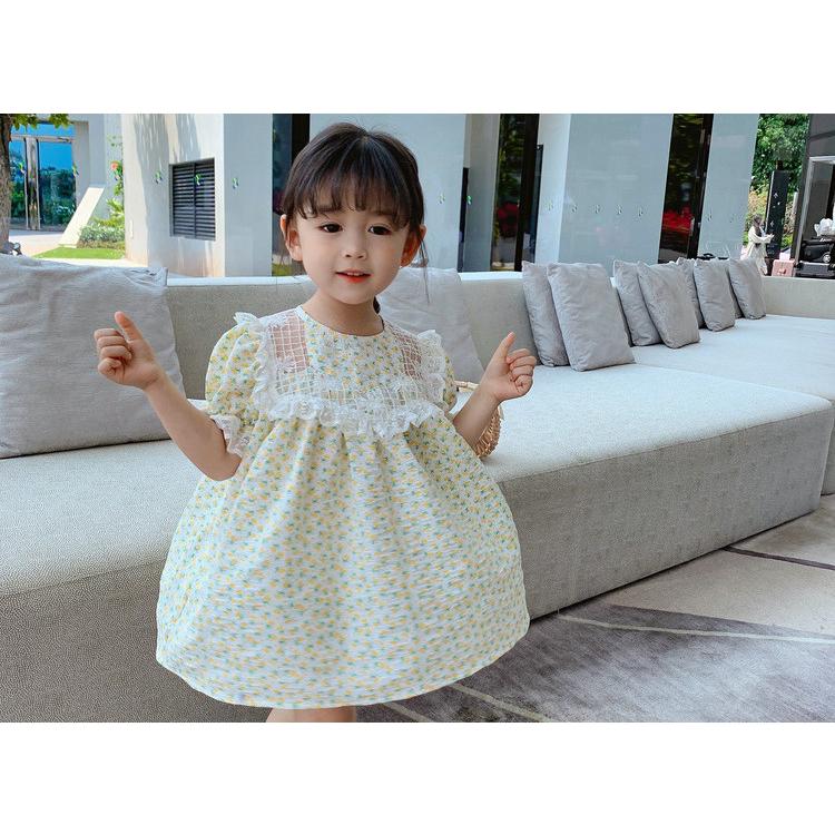 子供服 ワンピース キッズ 女の子 夏服 半袖 レースワンピース 花柄ワンピース 韓国子ども服 子供ドレス ベビー服 お姫様 おしゃれ 可愛い カジュアル 涼しい Y アユストア 通販 Yahoo ショッピング
