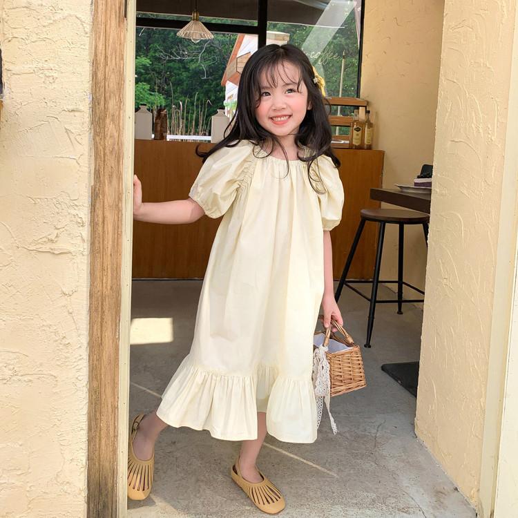 子供服 ワンピース キッズ 女の子 夏服 半袖ワンピース フリル 韓国子ども服 ベビー服 子供ドレス 結婚式 誕生日 七五三 赤ちゃん お姫様 おしゃれ 可愛い 新品 Y アユストア 通販 Yahoo ショッピング