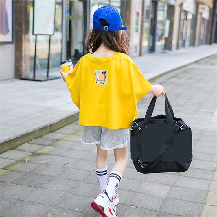 ジャージ キッズ 女子 上下 半袖 夏 子供服 セットアップ トップス Tシャツ ブラウス ハーフパンツ 半ズボン スポーツウェア 部屋着 薄手 可愛い おしゃれ 新品 珍しい