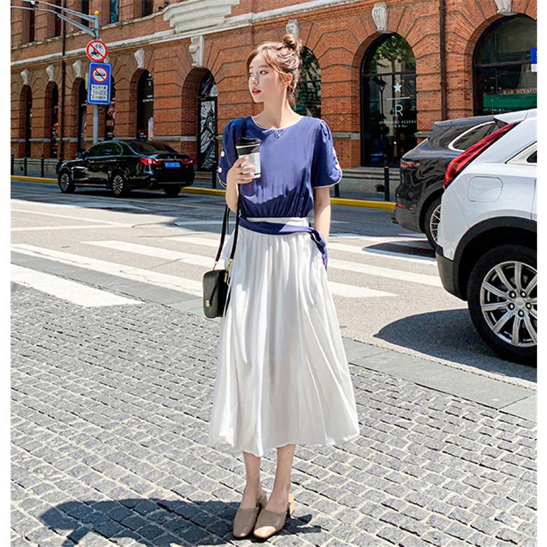 ワンピース レディース 40代 代 きれいめ 夏服 半袖ワンピース マキシワンピース ロング丈 大きいサイズ パーティードレス おしゃれ 可愛い 着痩せ 上品 新品 Y アユストア 通販 Yahoo ショッピング