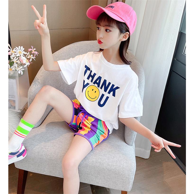 ジャージ キッズ 女子 上下 半袖 夏服 子供服 セットアップ トップス Tシャツ パンツ ズボン スポーツウェア 部屋着 薄手 涼しい カジュアル 可愛い おしゃれ Tl4rcxipek 子ども服 Www Surfradio Fr
