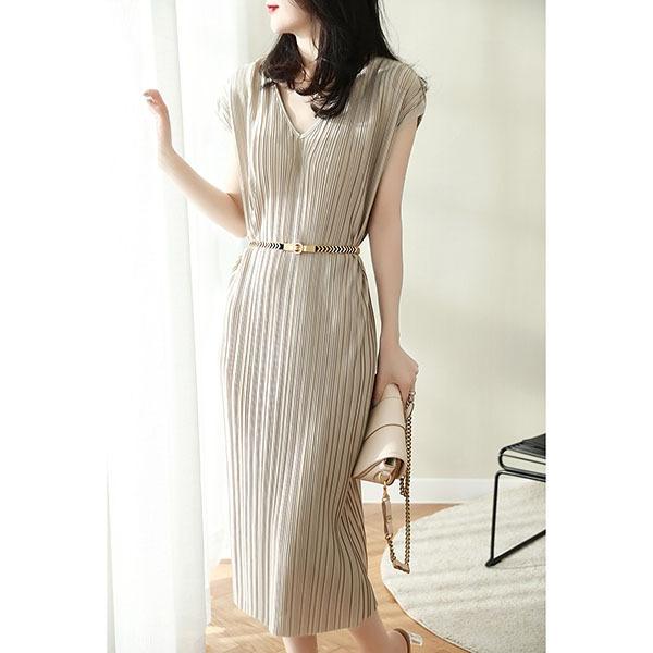 ワンピース レディース 40代 きれいめ 夏 マキシワンピース Vネック ロングワンピース チュニック 新品 人気ブランド新作豊富 可愛い 着痩せ Aライン 通勤 おしゃれ 上品 大きいサイズ