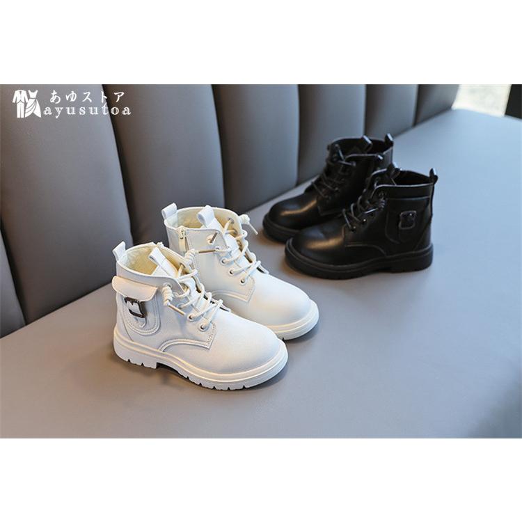 子供ブーツ キッズ 女の子 男の子 ブーツ 秋冬 ヒール レースアップブーツ 子供靴 編み上げ ショートブーツ サイドゴア おしゃれ 可愛い 防水 新品 16 22 Y アユストア 通販 Yahoo ショッピング