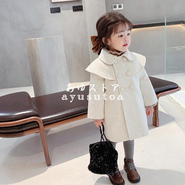 ダッフルコート キッズ 子供服 女の子 良好品 冬服 ロングコート トレンチコート ジャケット アウター おしゃれ ベビー服 赤ちゃん 韓国子供服 暖かい 女児 新品 可愛い
