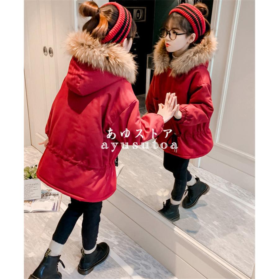 中綿コート キッズ 冬服 子供服 女の子 アウター ダウン風コート 中綿ジャケット トレンチコート パーカー チュニック フード付き 暖かい おしゃれ 可愛い 新品 Y アユストア 通販 Yahoo ショッピング