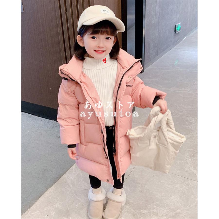 中綿コート キッズ 冬服 子供 女の子 アウター トレンチコート ロングコート ダウン風コート 中綿ジャケット フード付き ベビー服 暖かい おしゃれ 可愛い 新品 Y4599 アユストア 通販 Yahoo ショッピング
