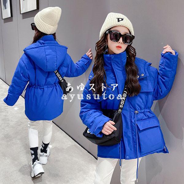 中綿コート キッズ 冬服 子供服 女の子 アウター ダウン風コート 中綿ジャケット トレンチコート パーカー フード付き ジャンパー 暖かい おしゃれ 可愛い 新品 Y アユストア 通販 Yahoo ショッピング