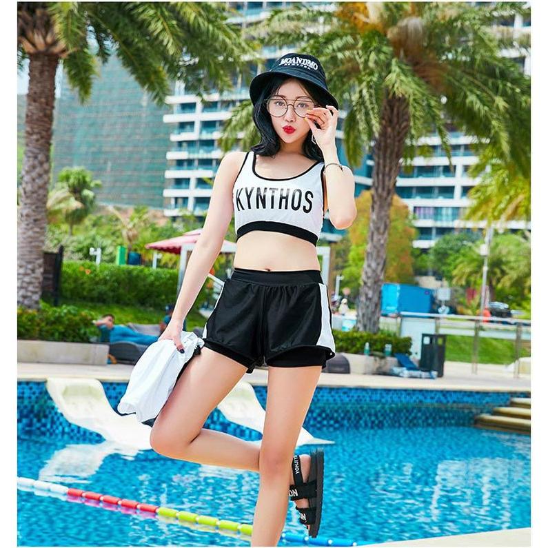 水着 体型カバー タンキニ ビキニ 3点セット水着 レディース 韓国風 セクシー ファッション 水着 可愛い スイムウェア セパレート 紫外線カット 水泳 女性用 Y アユストア 通販 Yahoo ショッピング