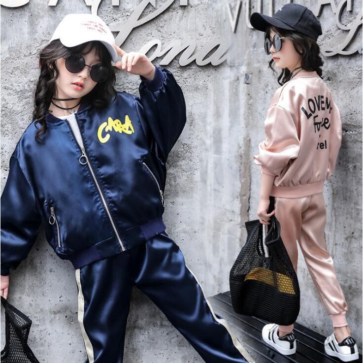 ジャージ キッズ 女子 上下 長袖 春秋 秋着 ジュニア 2点セット 子供服 セットアップ パーカ 長ズボン トレーナー スポーツウェア 運動着 可愛い おしゃれ 新品 Y アユストア 通販 Yahoo ショッピング