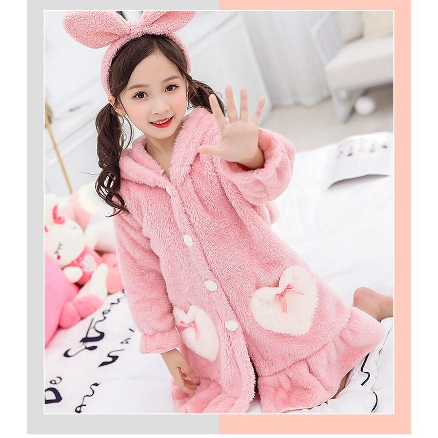 子供 パジャマ 女の子 アップ 前開き ワンピース ルームウェア 秋冬 部屋着 キッズパジャマ 可愛い 子供 もこもこ 厚手 子供服 3色選択 秋冬新品 Y アユストア 通販 Yahoo ショッピング