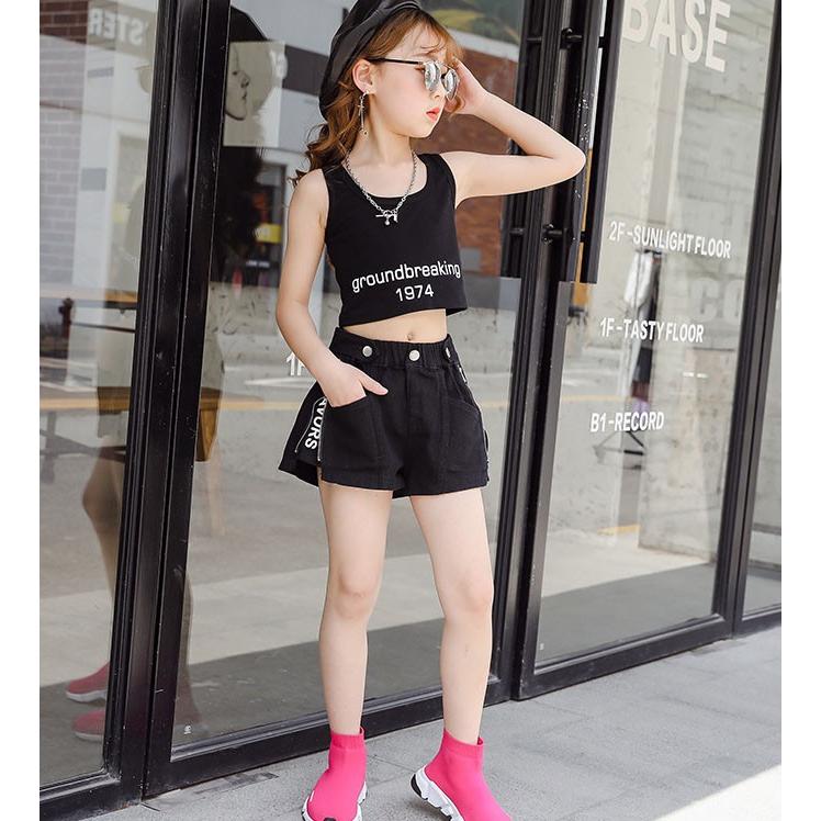 ジャージ キッズ 女子 上下 半袖 春夏 子供服 セットアップ 上下セット 3点セット Tシャツ ショートパンツ スポーツウェア 運動着 可愛い おしゃれ 新品 160cm Y アユストア 通販 Yahoo ショッピング