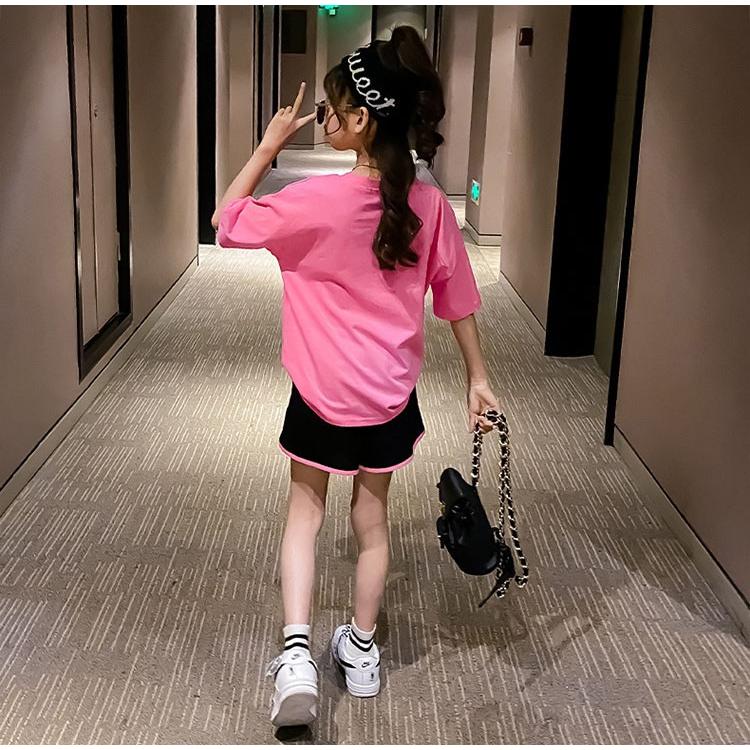 ジャージ キッズ 女子 上下 半袖 春夏 子供服 セットアップ 上下セット 2点セット Tシャツ ショートパンツ スポーツウェア 運動着 可愛い おしゃれ 新品 160cm Y アユストア 通販 Yahoo ショッピング