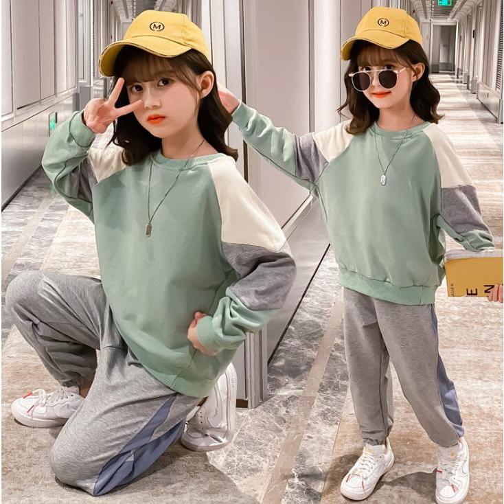 子供服 セットアップ キッズ 女の子 長袖 秋 上下セット Tシャツ ロングパンツ 長ズボン 子供ジャージ スポーツウェア 運動着 おしゃれ 可愛い カジュアル 新品 Y アユストア 通販 Yahoo ショッピング