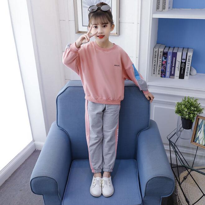 子供服 セットアップ キッズ 女の子 長袖 秋 上下セット Tシャツ ロングパンツ 長ズボン 子供ジャージ スポーツウェア 運動着 おしゃれ 可愛い カジュアル 新品 Y アユストア 通販 Yahoo ショッピング