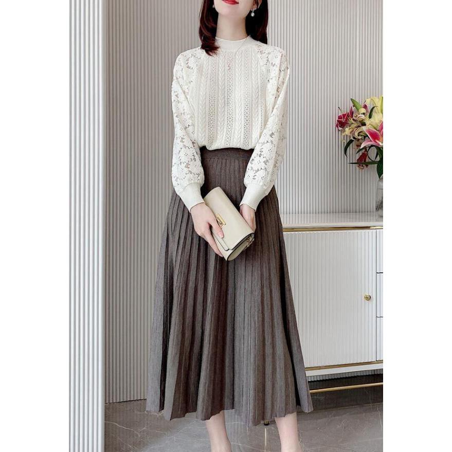 ブラウス レディース 長袖 白 春 秋 40代 代 トップス レースシャツ 透ける きれいめ おしゃれ ゆったり 大きいサイズ 着痩せ 韓国風 大人 上品 通勤 Ol 新品 Y アユストア 通販 Yahoo ショッピング