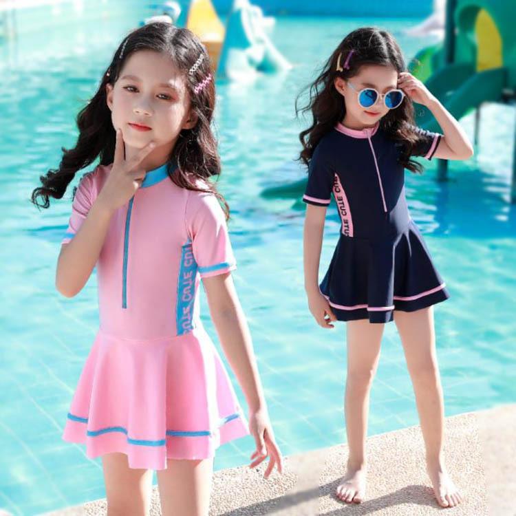 女の子水着 競技水着 キッズ ラッシュガード 幼稚園 小学生 中学生 日焼け防止 温泉 スクール スイミング ラッシュガード みずぎ 子ども Y アユストア 通販 Yahoo ショッピング