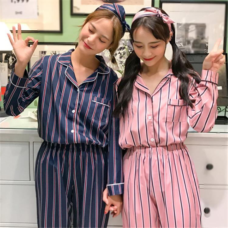 パジャマ レディース 前開き 春夏秋冬 人気 長袖 ルームウェア 寝巻き 2点セット 長ズボン シャツパジャマ 寝間着 部屋着 体型カバー 韓国風 可愛い 新品 Y アユストア 通販 Yahoo ショッピング