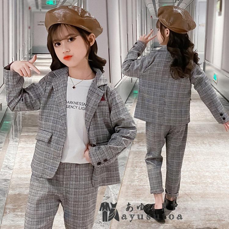 子供スーツ 女の子 2点セット キッズ スーツ ジュニア フォーマルスーツ おしゃれ 入学式 スーツ ジャケット ズボン 入園式 卒業式 入学式 お宮参り 発表会 Y アユストア 通販 Yahoo ショッピング