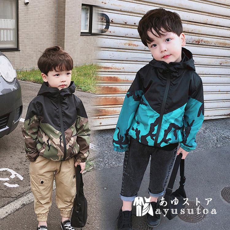 子供服 男の子 ジャケット 長袖 アウター 迷色柄 秋服 コート 薄手 厚手 ジャンパー 韓国子供服ジュニア ダンス衣装 防風 お出かけ おしゃれ 可愛い 新品 Y アユストア 通販 Yahoo ショッピング