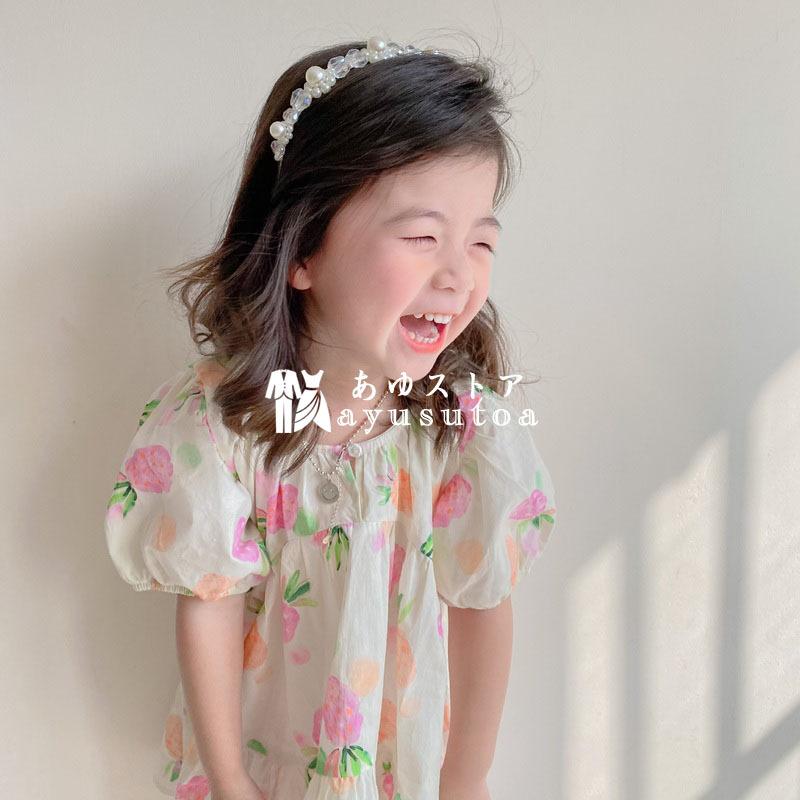 割引価格 ワンピース女の子ワンピースドレスキッズ半袖パフスリーブことも服花柄可愛い復古風オシャレ姫系ドレス膝丈演奏会発表会結婚式成人式2色 ワンピース チュニック カラー ブルー Www Projectcorfu Com