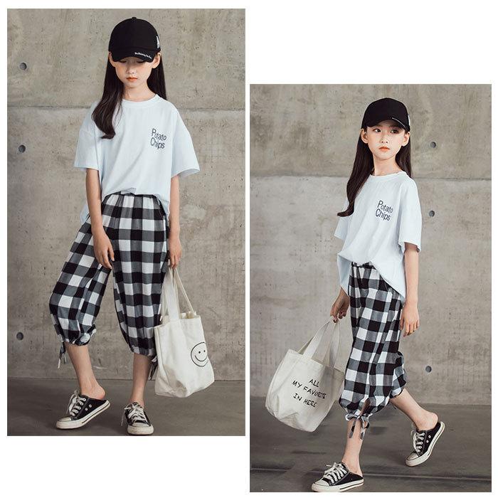 市場 二点セット ユニコーン 女の子 総柄 ストレッチ プリント Tシャツ 半袖 上下セット キッズ ショートパンツ ウエストゴム 丸首