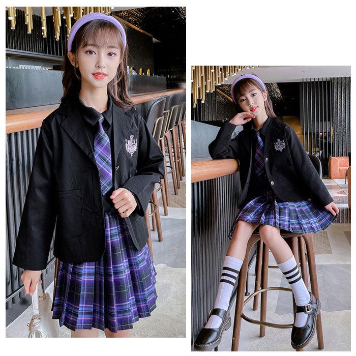 女の子 スーツ ブレザー ブラック 長袖 キッズ 長袖 刺繍 ブレザー 入学式 卒業式 発表会 受験用 七五三 スーツジャケット オシャレ 記念日 イベント 1 170 Y アユストア 通販 Yahoo ショッピング