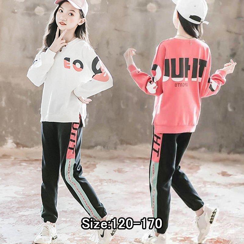 ジャージ 子供服 長袖 パーカー セットアップ キッズ カジュアル 女の子 パンツセット スウェット スポーツウェア ジュニア