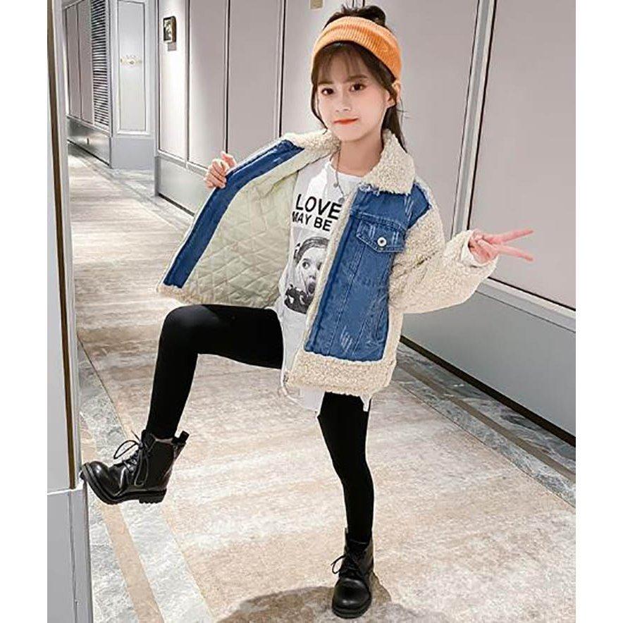 市場 子供 女の子 暖かい キッズ ファッション ダッフルコート 冬服 長袖 カーディガン アウター 裏起毛 厚手コート 韓国子供服 防寒