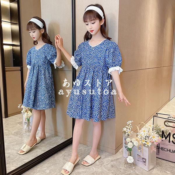 ワンピース キッズ 夏服 子供服 女の子 花柄ワンピース 半袖ワンピース 韓国子供服 ジュニア ベビー服 子供ドレス 結婚式 お姫様 誕生日 七五三 おしゃれ 可愛い Y アユストア 通販 Yahoo ショッピング