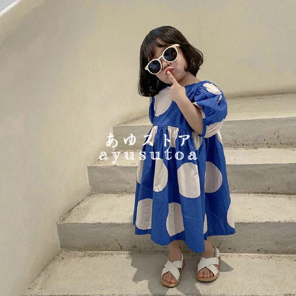 ワンピース キッズ 春夏 子供服 女の子 半袖ワンピース 韓国子供服 ベビー服 子供ドレス 結婚式 お姫様 誕生日 七五三 おしゃれ 可愛い 新品 90cm 100cm 1cm 優先配送
