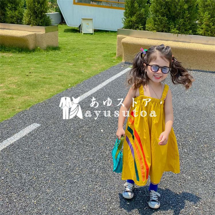 オールインワン キッズ 子供服 女の子 夏服 ガウチョパンツ サロペット 韓国子供服 長ズボン 子ども服 ガールズ ジュニア ベビー服おしゃれ 可愛い 七五三 140 Y アユストア 通販 Yahoo ショッピング