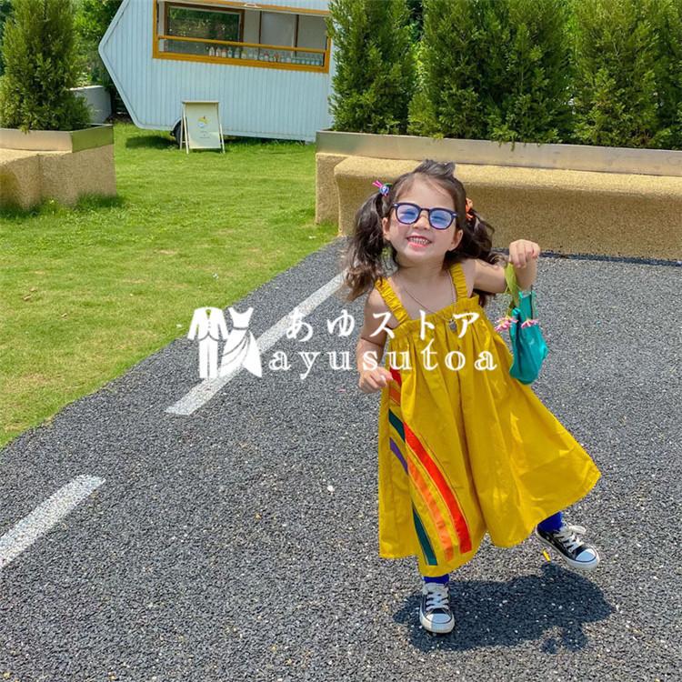 オールインワン キッズ 子供服 女の子 夏服 ガウチョパンツ サロペット 韓国子供服 長ズボン 子ども服 ガールズ ジュニア ベビー服おしゃれ 可愛い 七五三 140 Y アユストア 通販 Yahoo ショッピング