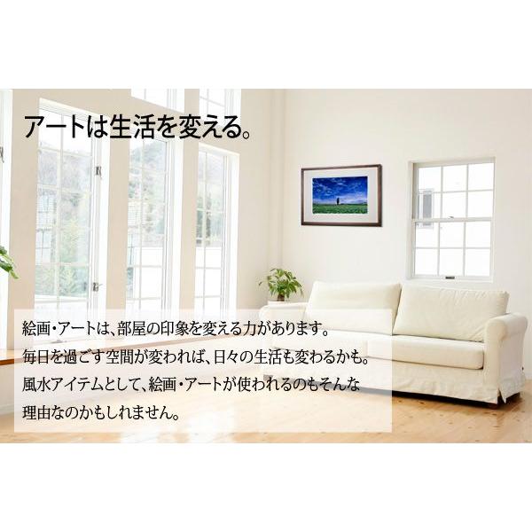 アートフレーム 渡辺宏 空からのおくりもの 絵画 壁掛け 壁飾り 
