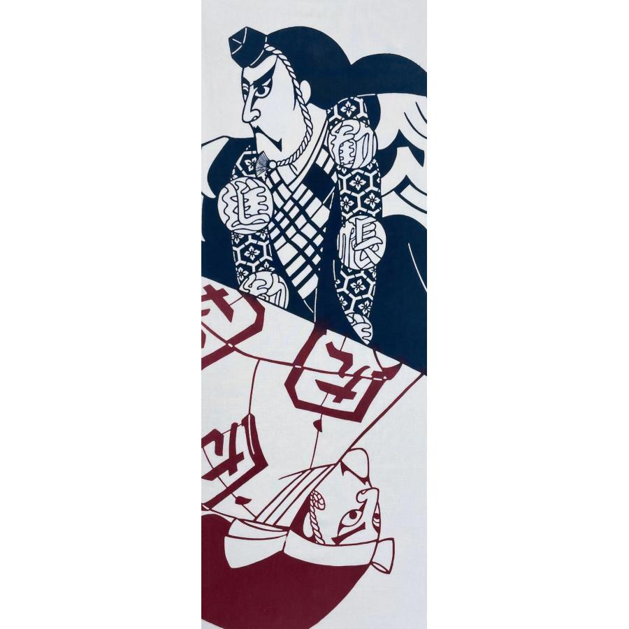 絵てぬぐい 絵画 勧進帳・歌舞伎 手ぬぐい 手拭い タオル インテリア
