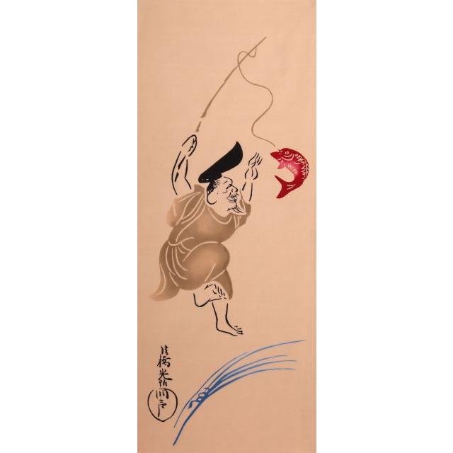 絵てぬぐい 絵画 鯛つり たいつり メール便 手ぬぐい 手拭い タオル インテリア 伝統工芸 外国人 海外 ギフト プレゼント アート 和雑貨 As 6686 日本唯一の風景専門店 あゆわら 通販 Yahoo ショッピング