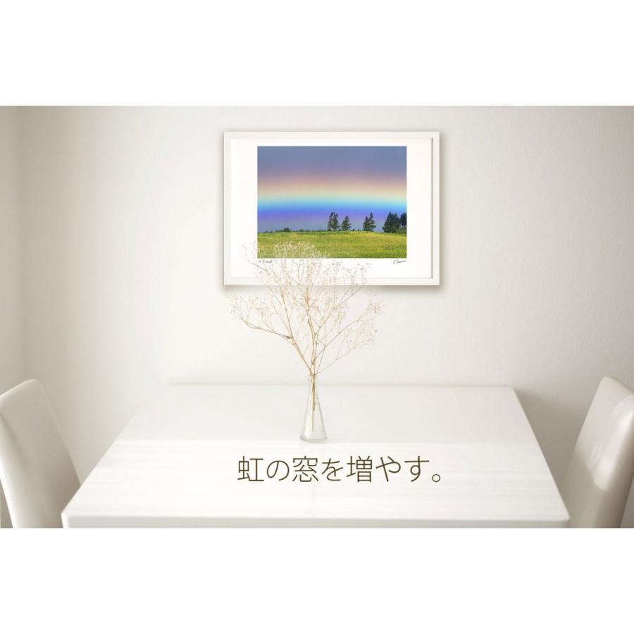 版画 絵画 桜と菜の花2021(横) アートフォト 壁掛け 額入り Mサイズ｜ayuwara｜02