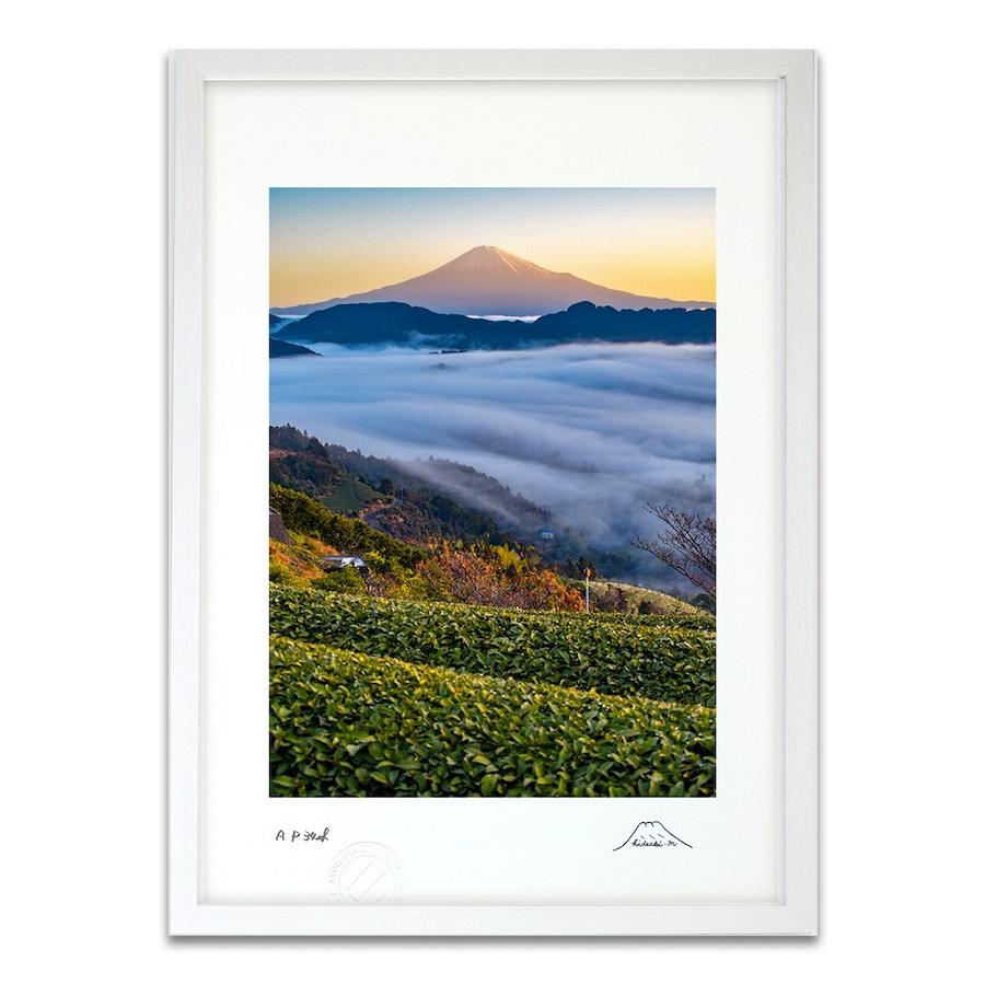 版画 絵画 茶畑と赤富士雲海 富士山 インテリア 壁掛け 風景画 油絵 アート アートパネル リビング 玄関 プレゼント モダン 飾る Ay Mc007 Wt 日本唯一の風景専門店 あゆわら 通販 Yahoo ショッピング