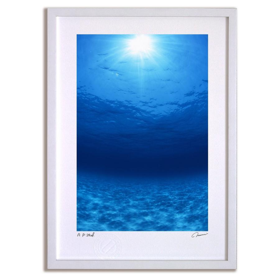 アートフォト 絵画 壁掛け 太陽と白砂にうつる波紋(沖縄) 海 アートフォト 絵画 壁掛け 太陽と白砂にうつる波紋(沖縄) 海