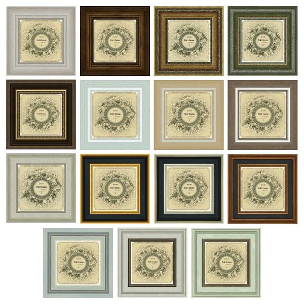 いラインアップ 日本画 花 油絵 インテリア 壁飾り 壁掛け 絵画 30枚セット アソート 100x100mm プチミニフレームi アートフレーム アートパネル 絵 ポスター 福袋 Applefaces Co