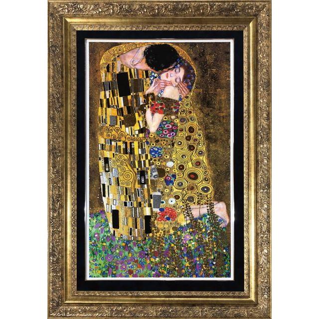 絵画 名画 グスタフ・クリムト The Kiss(ザ・キス) インテリア 玄関