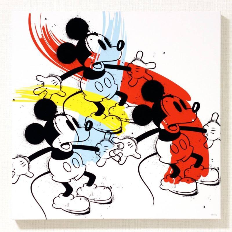 キャンバスアート ディズニー キャンバスパネル 50角 スリー