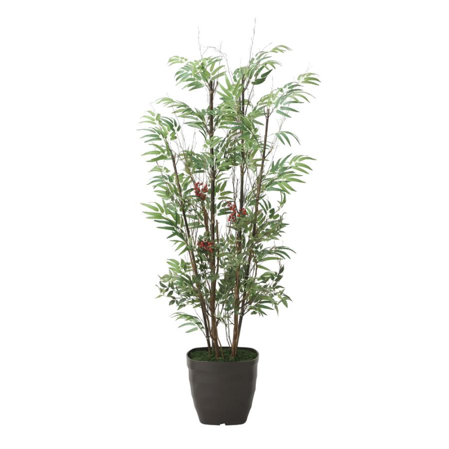 光触媒観葉植物 黒竹&南天1.6 〔フロアタイプ〕 インテリア