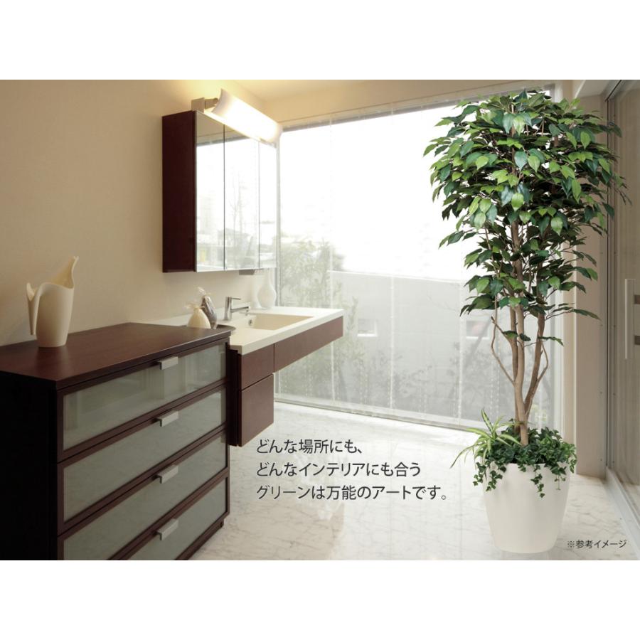 光触媒観葉植物 ベンジャミン1.6 〔フロアタイプ〕 インテリア フェイクグリーン おしゃれ アートグリーン 緑 リビング 鉢植え プレゼント ギフト_1