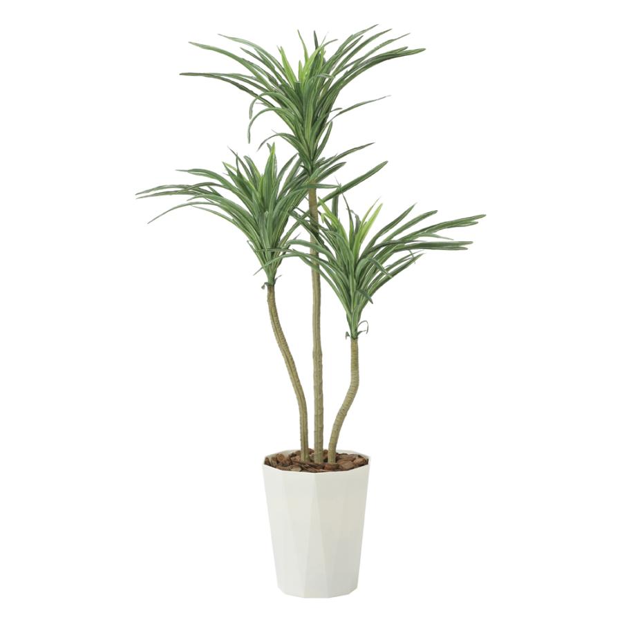 光触媒観葉植物 ユッカ1.0 〔フロアタイプ〕 インテリア フェイクグリーン おしゃれ アートグリーン 緑 リビング 鉢植え プレゼント