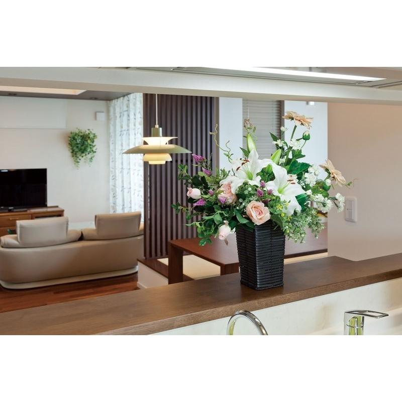 アートフラワー 誕生祝い 造花 日本画 スタイリッシュカサブランカ 開業祝い テーブルタイプ 人気作品 光触媒 観葉植物 フェイクグリーン 花 開業祝い 造花 あゆわら 開店祝い Hr 537h150 誕生祝い おしゃれ 日本唯一の風景専門店