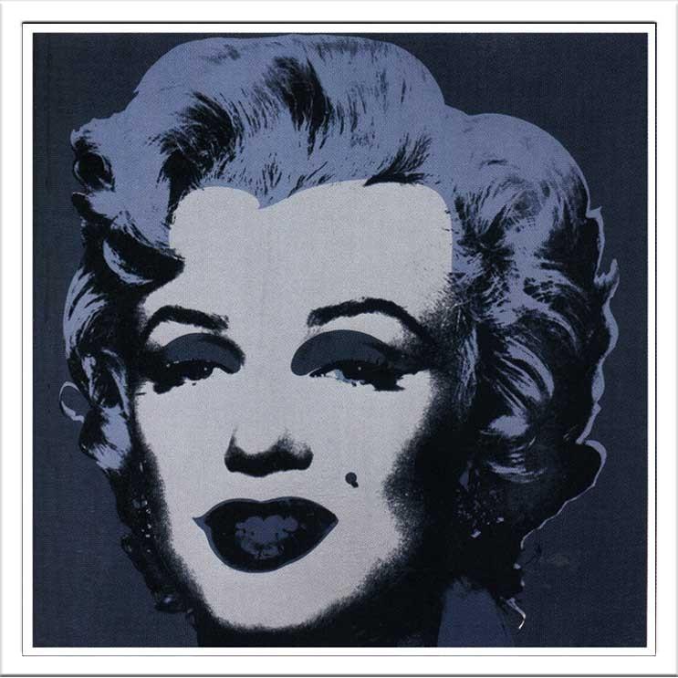 アートフレーム Andy Warhol Marilyn.1967 black(アンディ・ウォーホル 