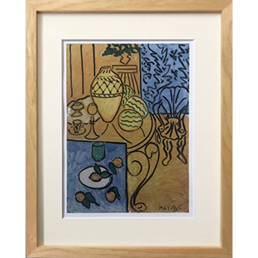 絵画 アンリ・マティス Interior in Yellow and Blue,1946-NA 絵画 アンリ・マティス Interior in Yellow and Blue,1946-NA
