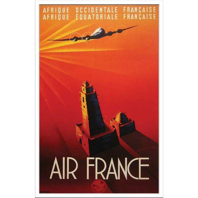 エールフランス ポスターデザイン集「Rêver le monde - Affiches Air